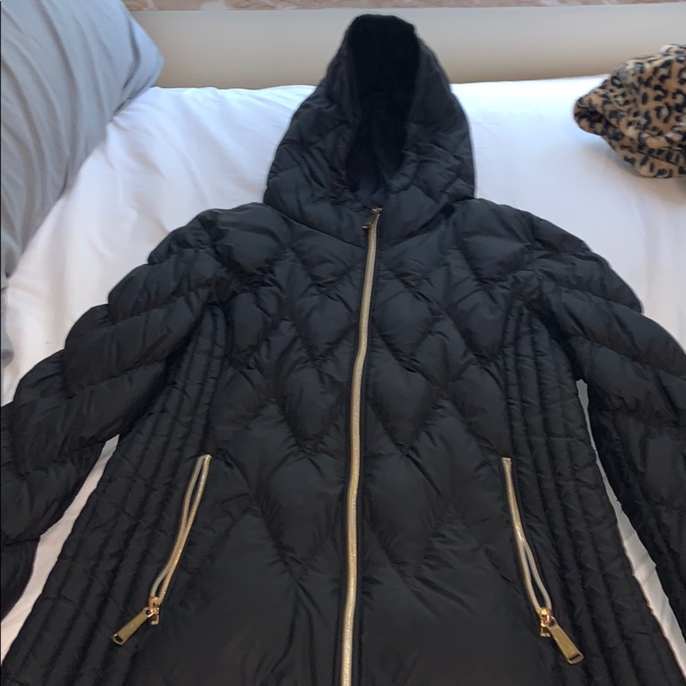 Black and Gold Michael Kors Jacket